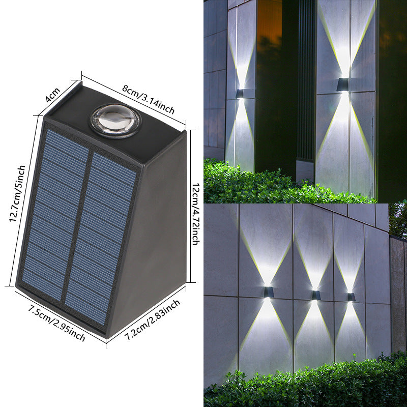 Solar Outdoor Wall Lamp Courtyard Decoration Atmosphere Wall Lamp - My Store