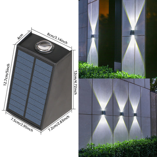 Solar Outdoor Wall Lamp Courtyard Decoration Atmosphere Wall Lamp - My Store