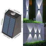 Solar Outdoor Wall Lamp Courtyard Decoration Atmosphere Wall Lamp - My Store