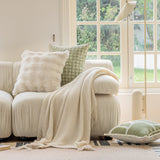 Pure Cotton Cream Style Sofa Pillow Cases Nordic Modern Minimalist Living Room Pillows - My Store