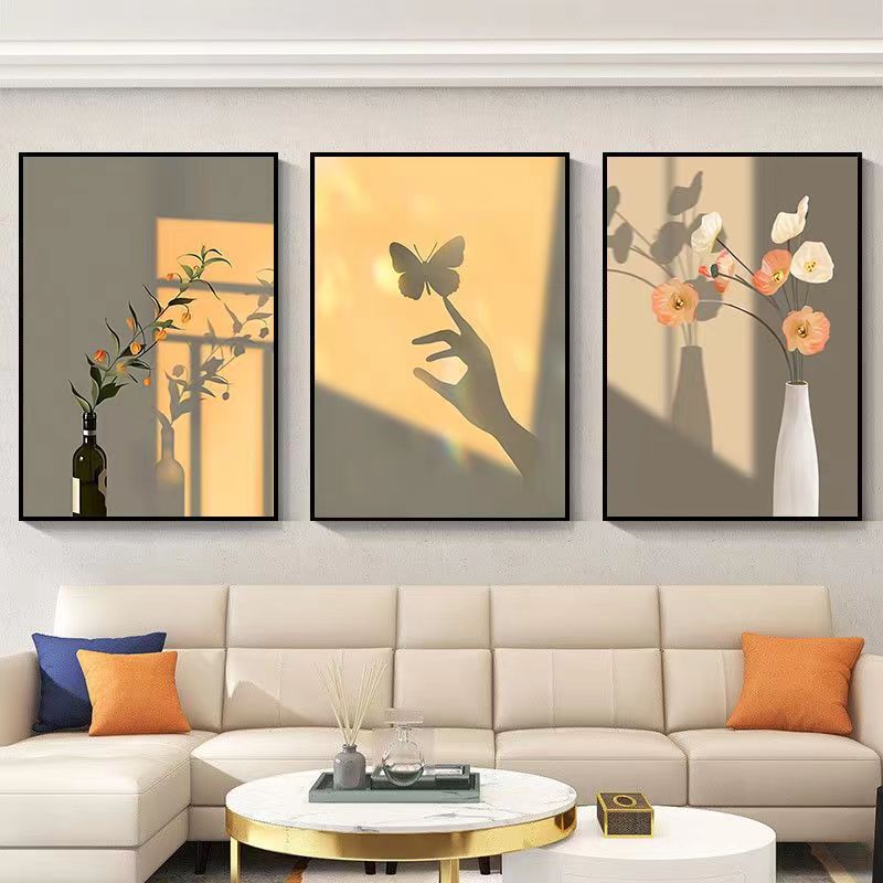 Sofa Background Wall Mural Bedroom Bedside Painting - My Store
