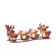 Decoration Shooting Candle Elk Pulling Car Candle Cup - My Store