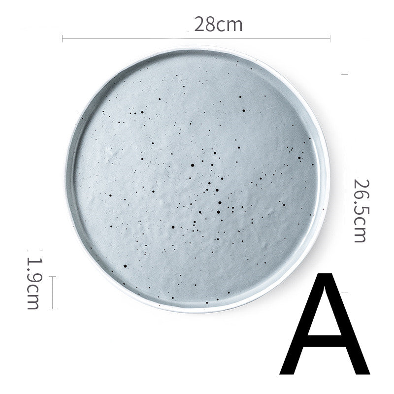 Plates Household Matte Tableware Eating Bowls - My Store