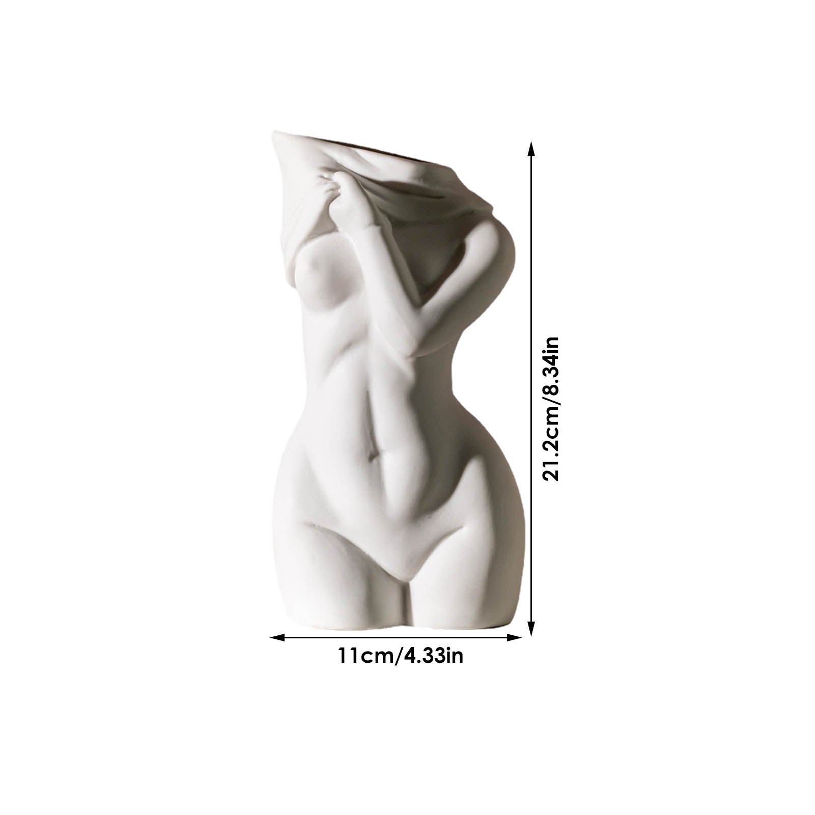 Decorative Art Ornaments Of Human Ceramic Vases - My Store