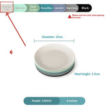 Creative Commercial Plastic Round Dinner Plates - My Store