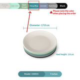 Creative Commercial Plastic Round Dinner Plates - My Store