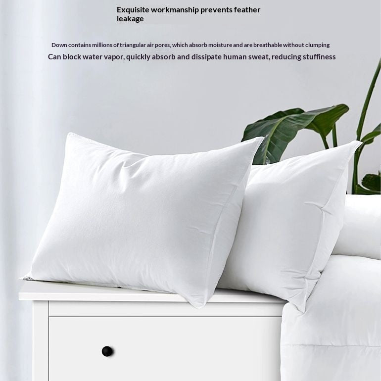 Hotel Pillow Inserts Goose Duck Down Pillows - My Store