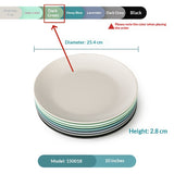 Creative Commercial Plastic Round Dinner Plates - My Store