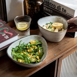 Retro Irregular Flaw Salad Plates - My Store