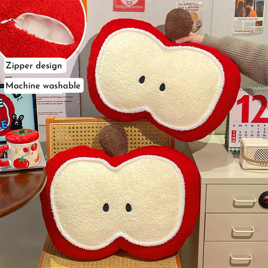 Fruit Shaped Pillows Lovely Cartoon Fruit Seat Cushion Adorable Lumbar Spine Waist Supporter Cartoon Comfortable Stuffed Fruit Pillows For Kids - My Store