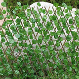 Simulation Fence Felescopic fence artificial flowers - My Store