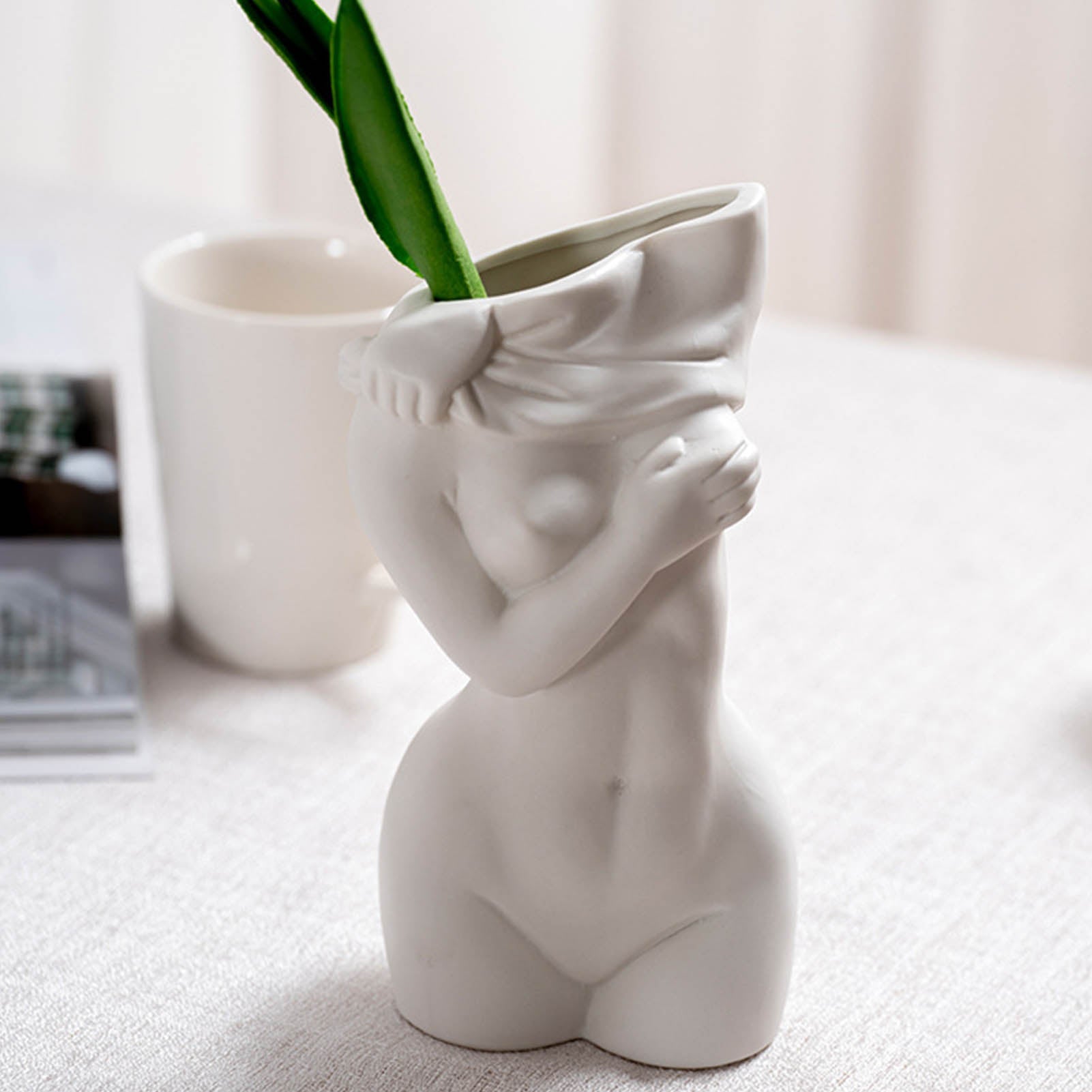 Decorative Art Ornaments Of Human Ceramic Vases - My Store