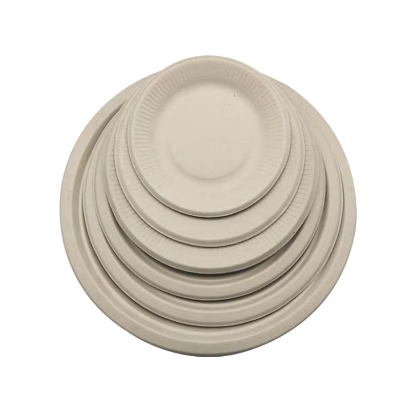 Pure pulp disposable paper plates - My Store