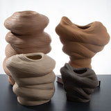 Modern Minimalist Ceramic Vases Floral Handicrafts - My Store