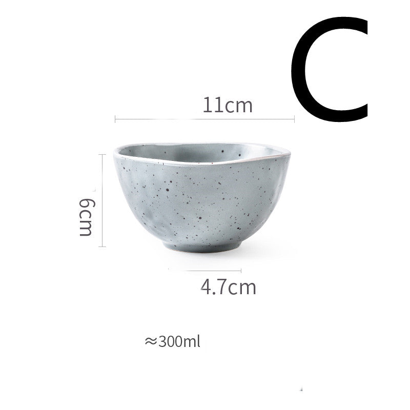 Plates Household Matte Tableware Eating Bowls - My Store