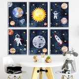 Astronaut Wall Art Canvas Painting - My Store