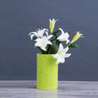 Relief Series Of Willow Leaf Round Vases - My Store