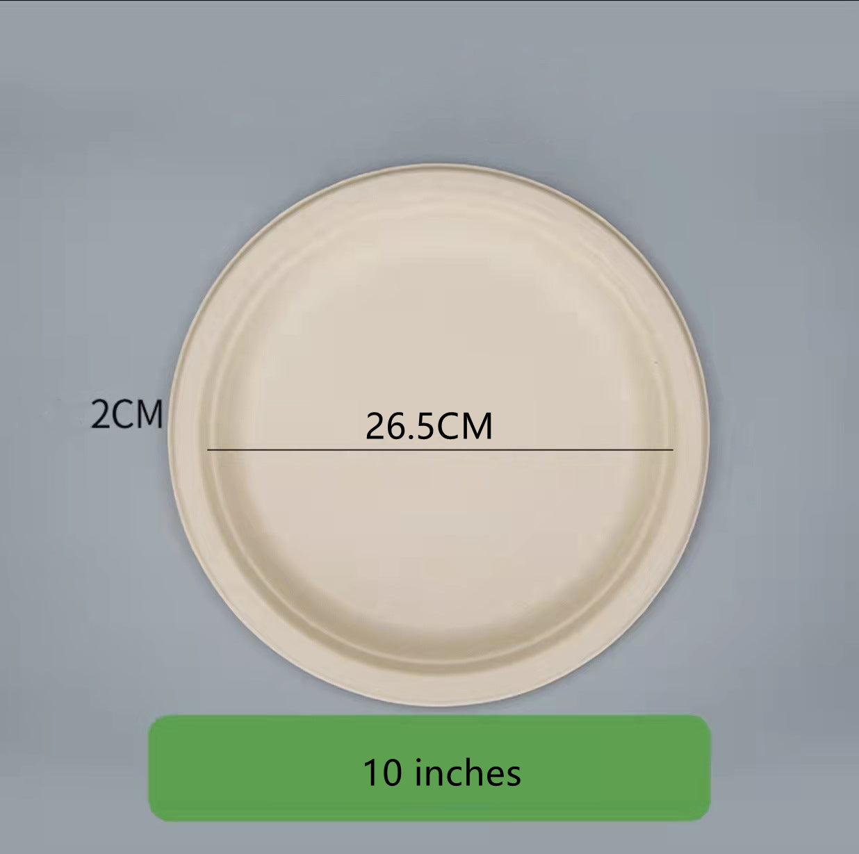 10 Inch Super Strong Paper Plates - My Store