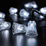 4 meters 20 light bells solar light string - My Store