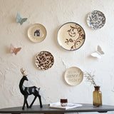 Creative wall wall ceramic hanging plate - My Store