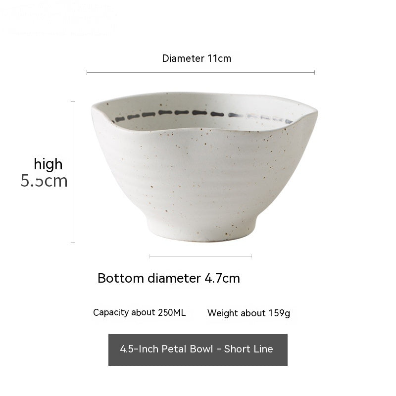 Japanese Textured Tableware And Household Plates - My Store