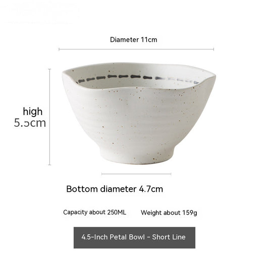 Japanese Textured Tableware And Household Plates - My Store