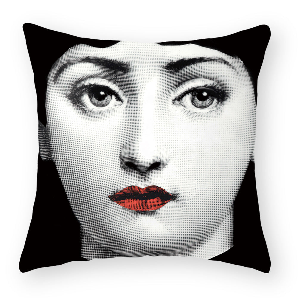 Peach Skin Plush Pillow Cover Sofa Cushion Car Cushion Cover - My Store