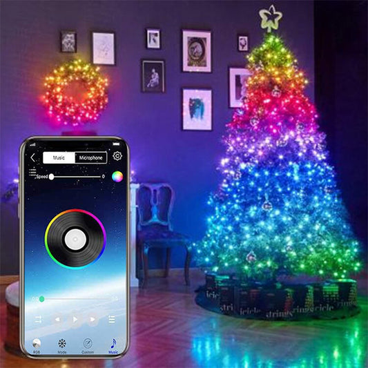 Smart Phone APP Copper Wire Light String - My Store