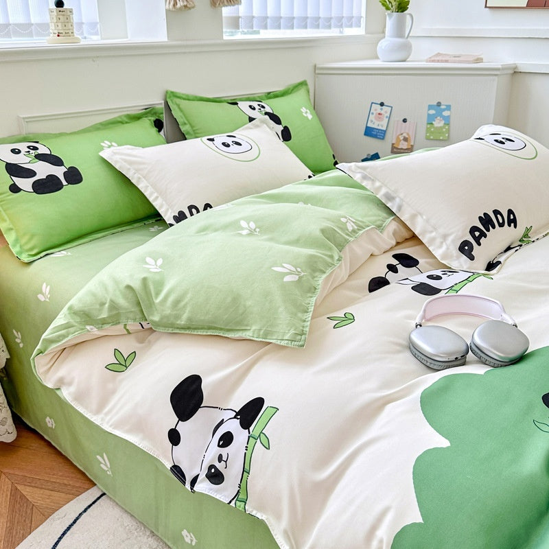 Household Pure Cotton Fashion Minimalist Bed Sheets - My Store