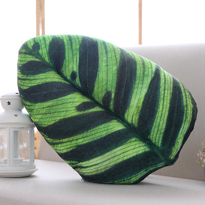 Artificial Flowers Leaves Pillows Plant Cushions - My Store