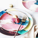 Watercolor Dessert Plates - My Store