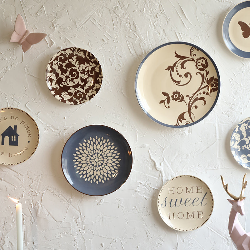 Creative wall wall ceramic hanging plate - My Store