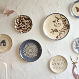 Creative wall wall ceramic hanging plate - My Store