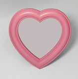 Girl's Room Wall Decoration Heart-shaped Makeup Mirror - My Store