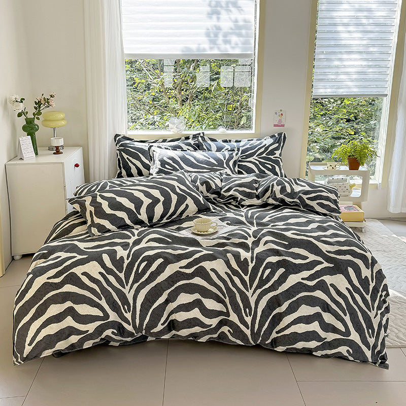 Breathable And Skin-friendly Brushed Bed Sheets - My Store