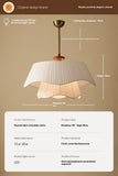 Cream Style Chandelier Internet Celebrity Living Room Dining Room Bedroom Lamps - My Store