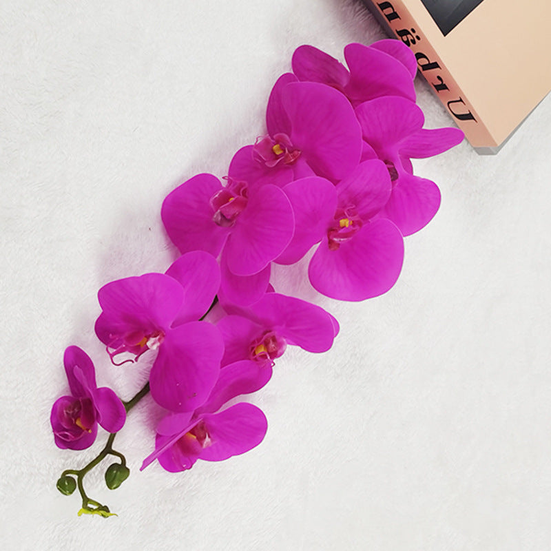 Single Film 9 Phalaenopsis Artificial Flowers - My Store