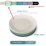 Creative Commercial Plastic Round Dinner Plates - My Store