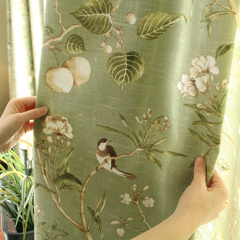 American Country Rustic Style Curtains - My Store