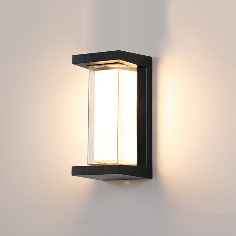 Simple Outdoor Waterproof Led Wall Lamp Induction Wall Lamp - My Store
