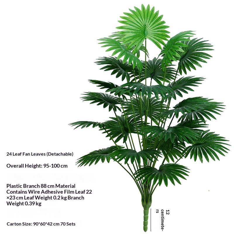 Artificial Flowers Japanese Kenzan Artificial Plants Potted Greenery - My Store