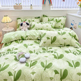 Household Pure Cotton Fashion Minimalist Bed Sheets - My Store