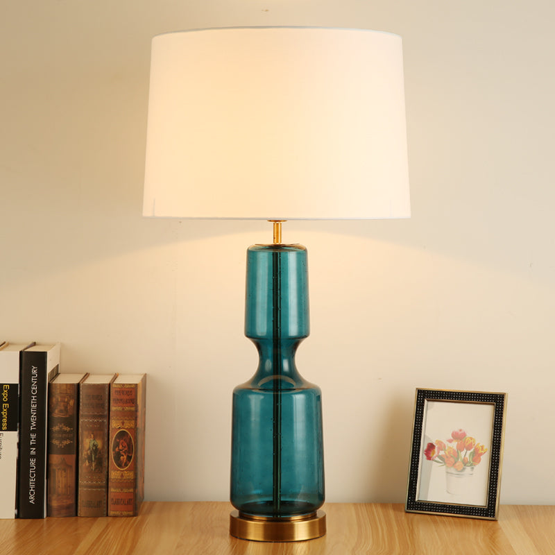 Simple Glass Art Table Bedroom Living Room Creative Lamps - My Store