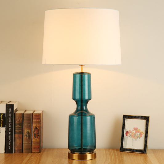 Simple Glass Art Table Bedroom Living Room Creative Lamps - My Store