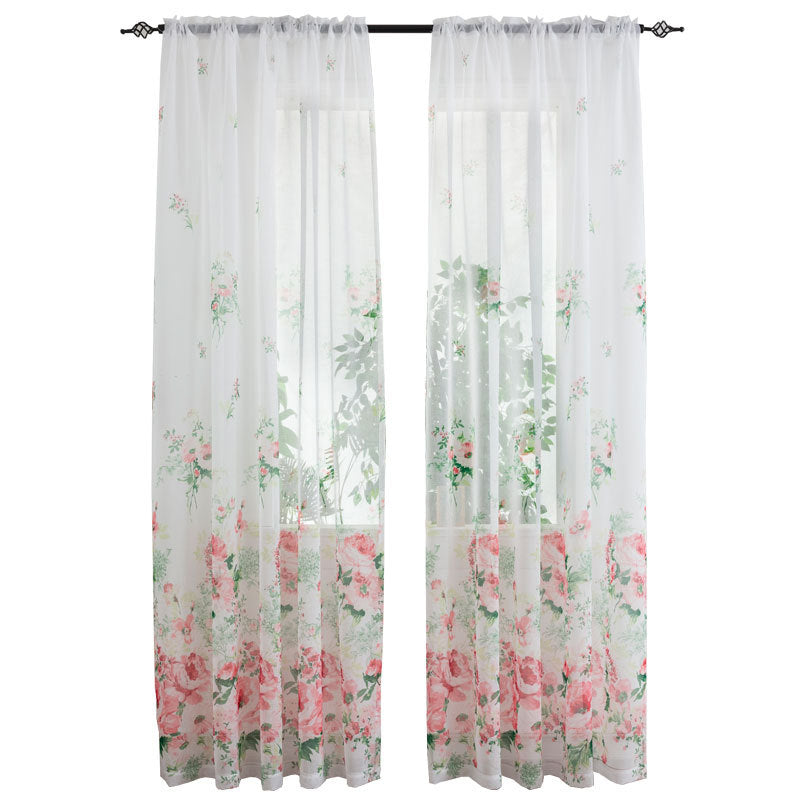 Mesh Curtains Bedroom Light Transmission Decorative Curtain - My Store