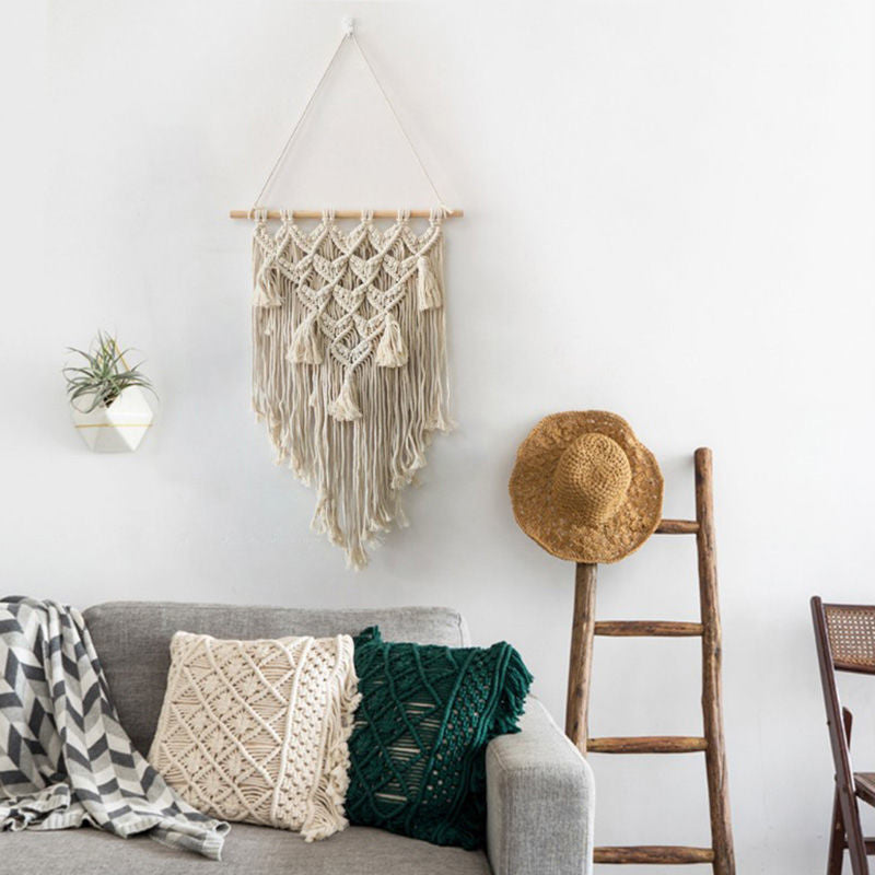 Hand-woven Wall Hanging Decorative Tapestry Wall Cloth Covering Hanging Cloth - My Store