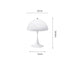 White desk lamp