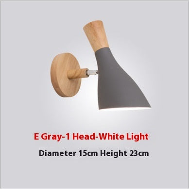 Bedroom Bedside Wall Lamp Creative Aisle Window Color Wall Lamp - My Store