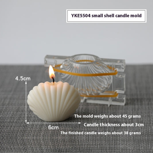 Shell Candle Mould Homemade Aromatherapy Candle - My Store