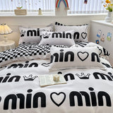 Household Pure Cotton Fashion Minimalist Bed Sheets - My Store
